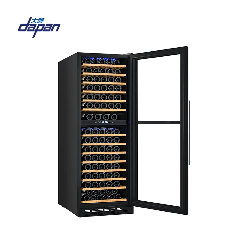 Hot selling cooler ce best home coolers glass door wine refrigerator with low price