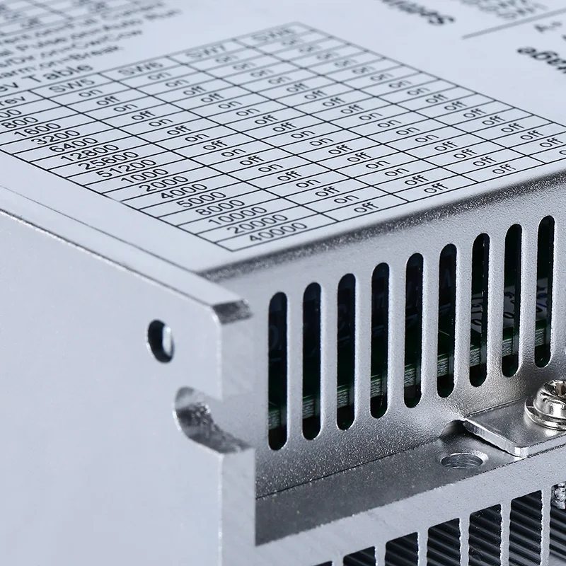 57mm 60mm Stepper driver 2NS556C Or 2NS556A with  stepper motor 57BG80 hold torque 2.2Nm with motor length 80mm for 3D printer