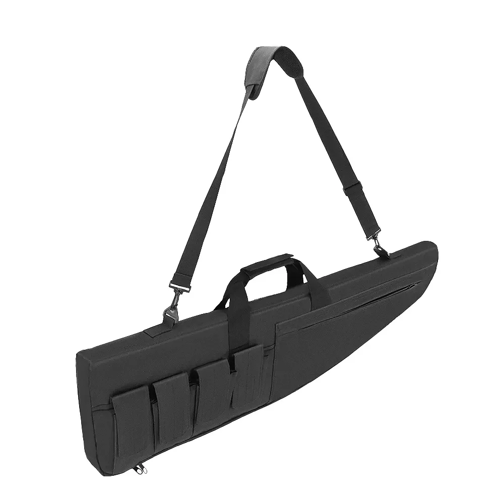 38/39/46 Inch Padded Soft Gun Case Storage Scoped with Magazine Holder Pouches Tactical Gun Carry Protection Bag
