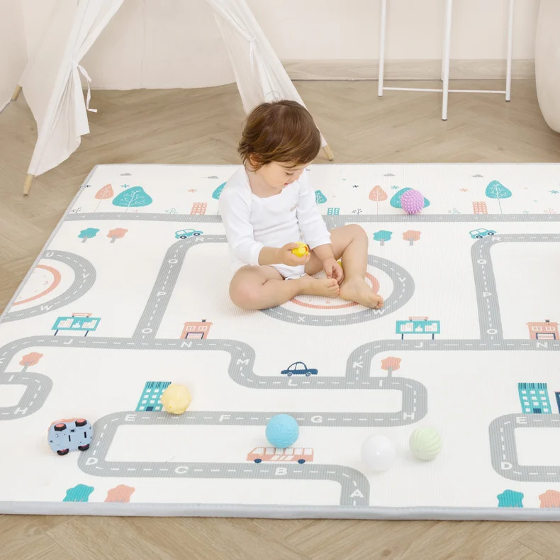pen Indoor Waterproof Xpe Multiple Use Baby Mat Kids Crawling Mat For Children Mat