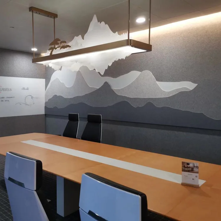 Home Theater Studio Sound Proof Wall Panels Acoustic Fireproof Anti Acoustic Panels