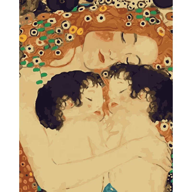 wholesale  Best Price diy Handpainted  acrylic art painting by numbers with frame