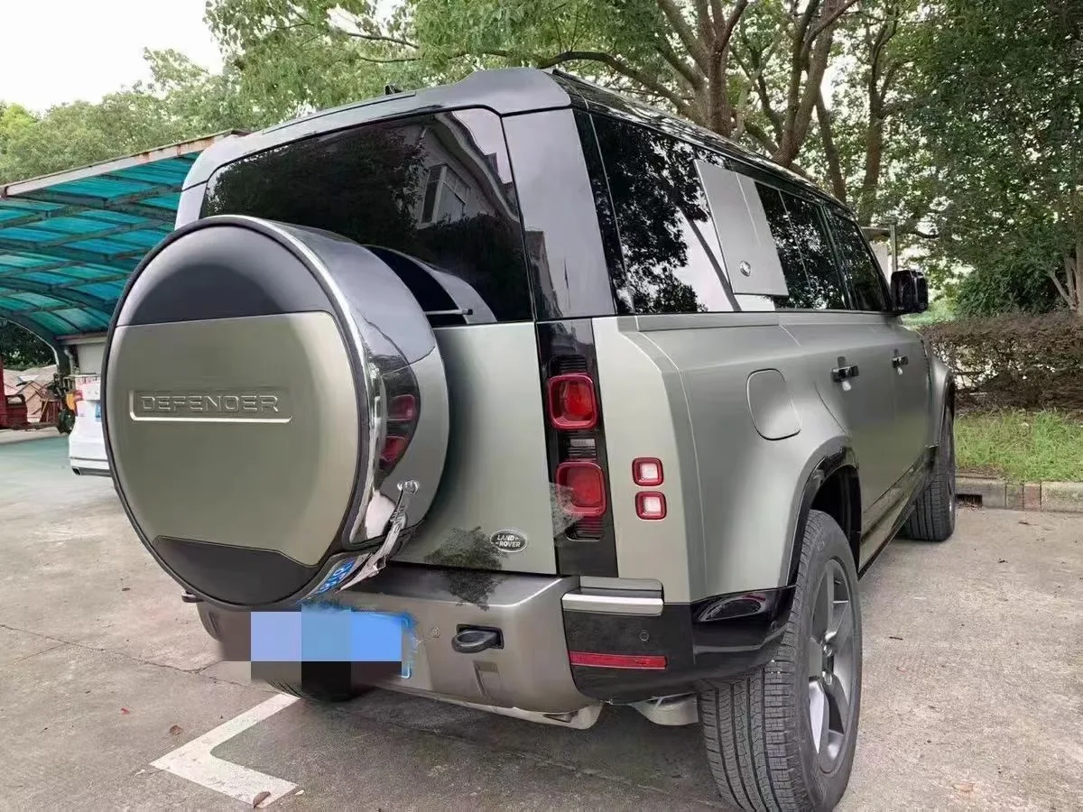 Крышка запасного колеса для внедорожника автомобильные Внешние аксессуары крышка заднего Land Rover Defender 90 110 130