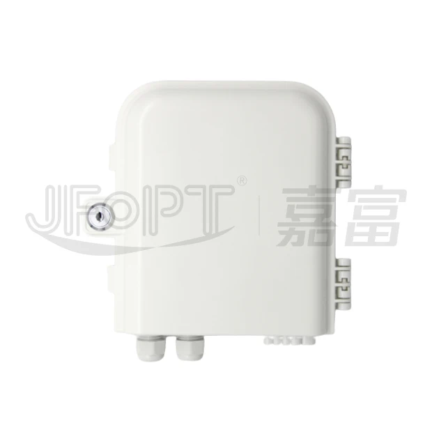 2*8 outdoor wall-mounted LC SC FC ST connector singlemode multimode acess 8 core distribution fiber optic termination box