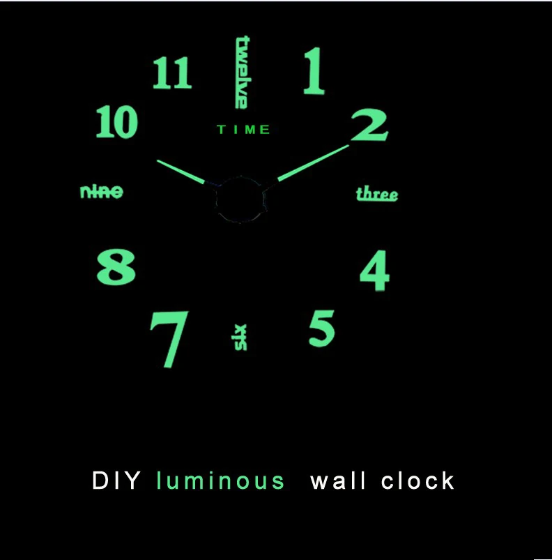 The Fine Quality Extra Large Letter Display Digital Led Wall Clock Illuminated Digital Big Wall Clock