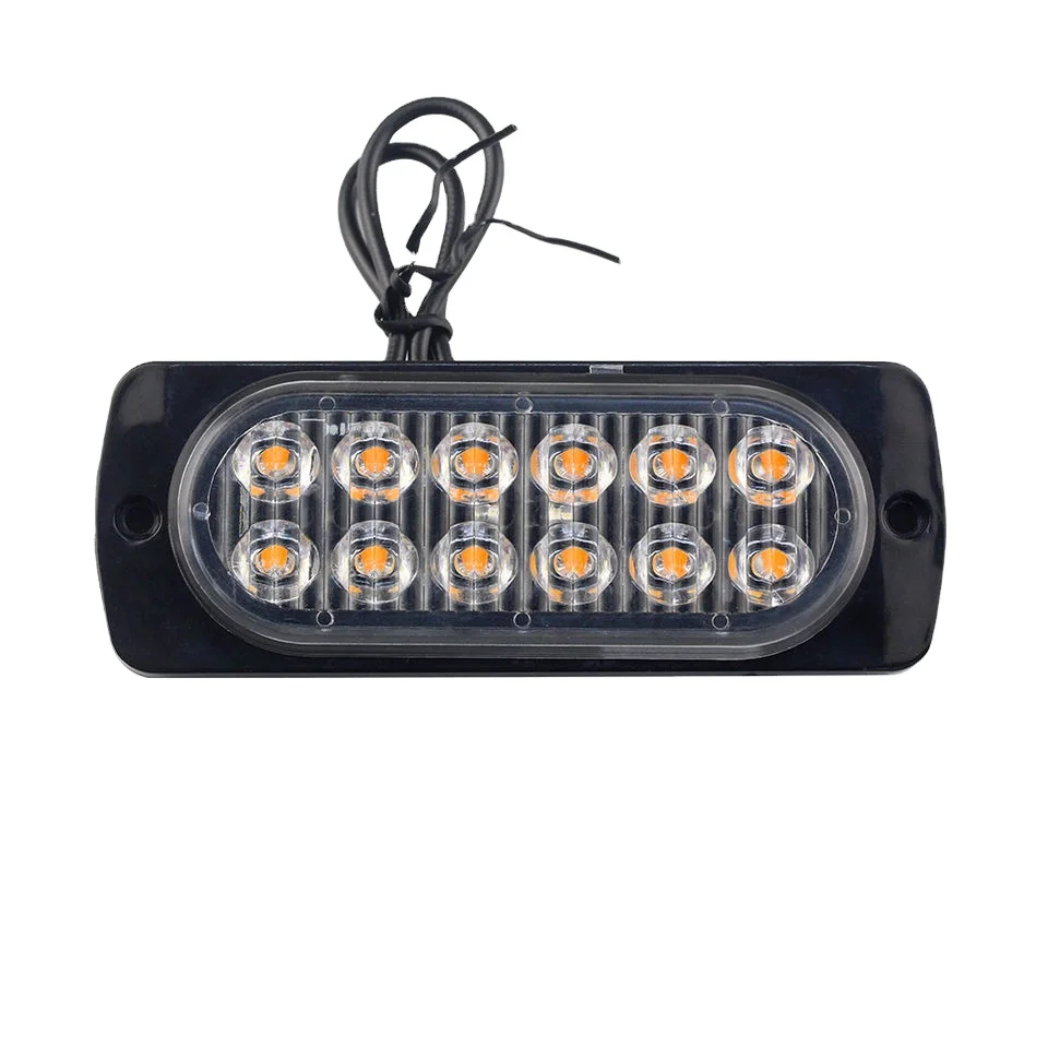China car light Decoration Lights Truck Lorry Van Side Marker Indicators 12LED Trailer Lamps Parking Turn Signal Warning Light