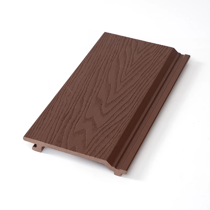 155*20Mm Wood Grain Exterior Facade Composite Wall Cladding Panels