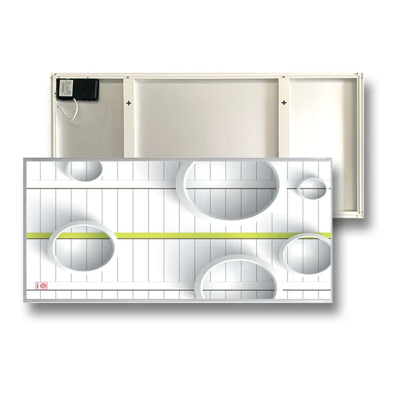 Home Wall Ceiling Mounted Infrared Radiant Room Panel Carbon Crystal Electrical Electric Infared Panel Heaters With CE