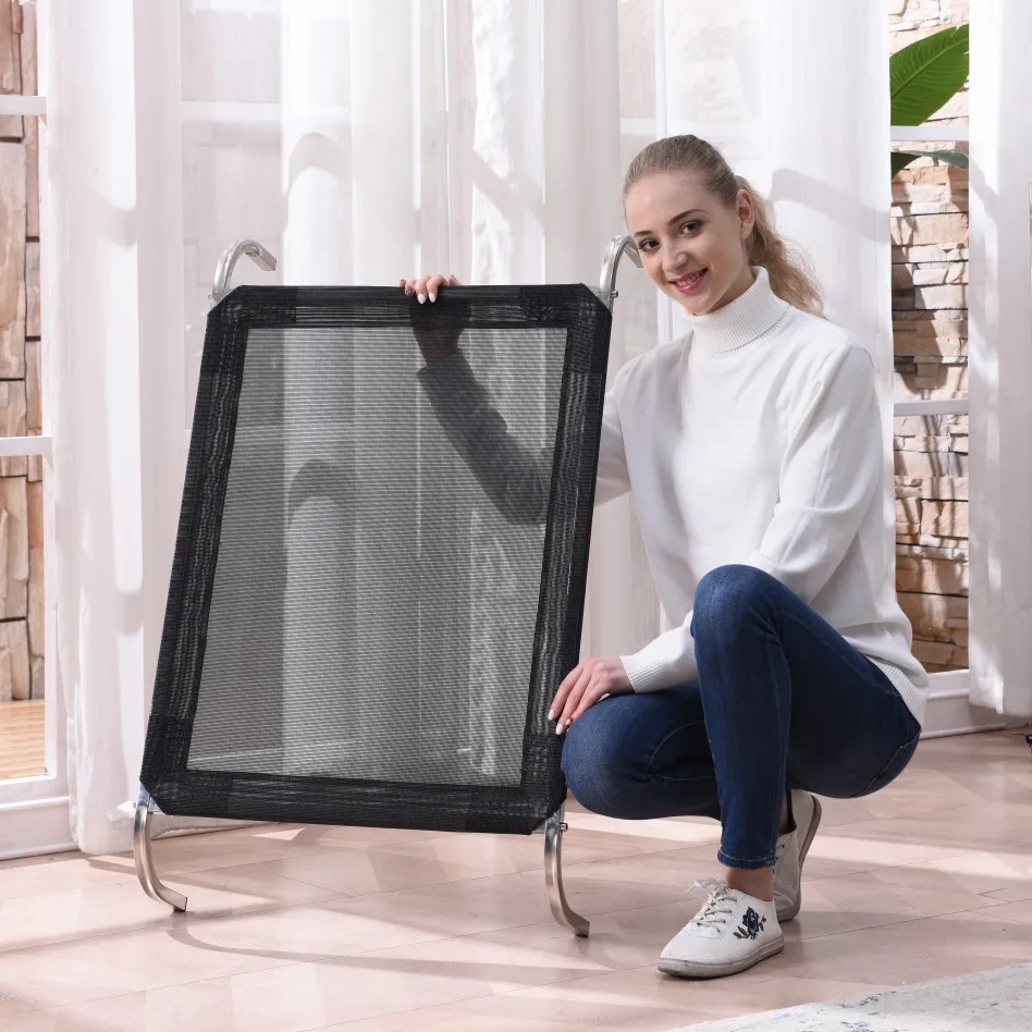 Custom Strong Mesh Removable Pet Campng Beds Comfortable Metal Dog Travel Bed