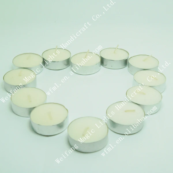 Best seller paraffin wax taper wholesale white pillar tea light candle