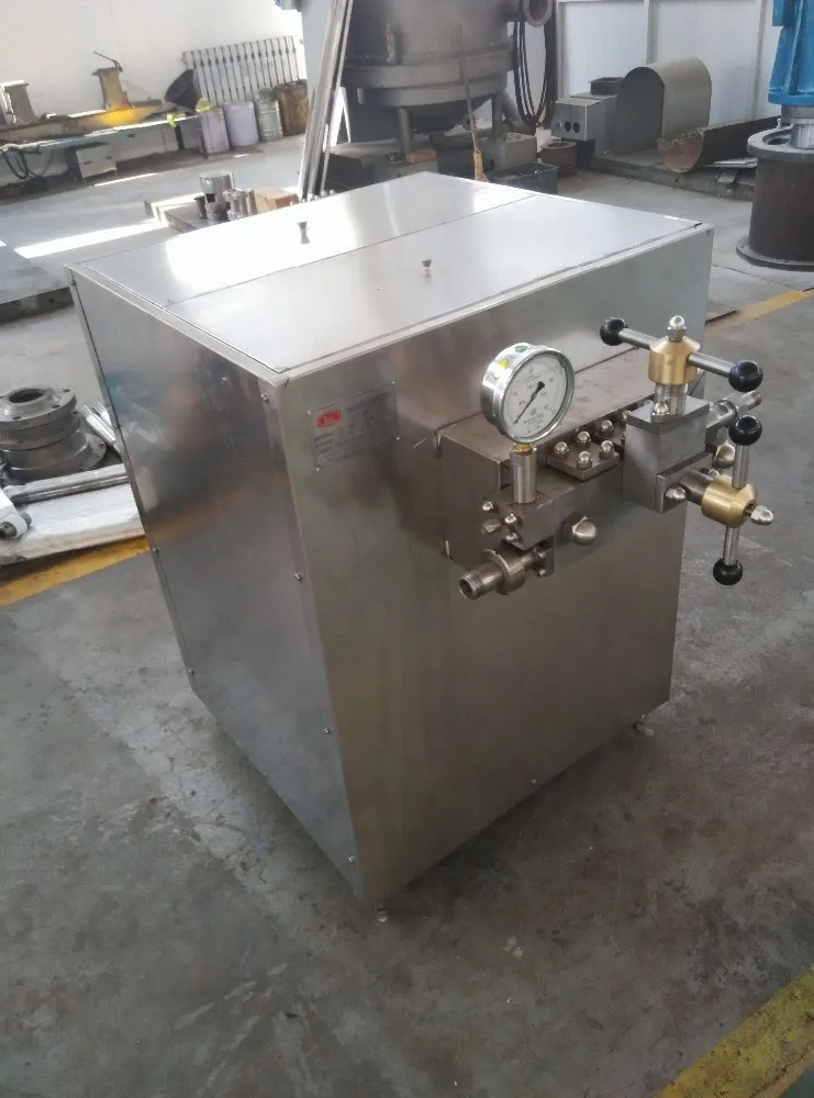 1000L/H Food Sanitary Industrial Use High Pressure Homogenizer Machine