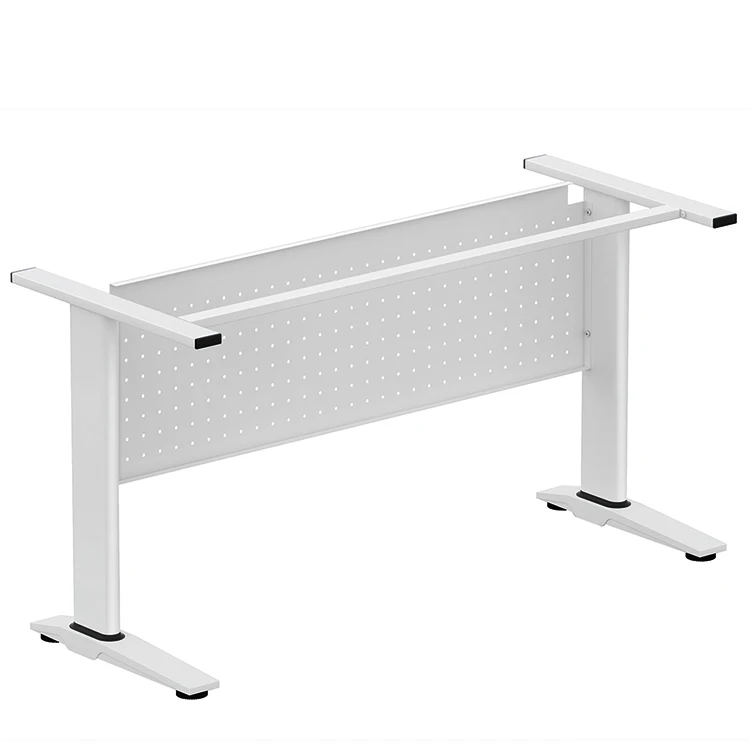 Hot sale china factory L shape manager office desk metal steel leg office computer table office desk