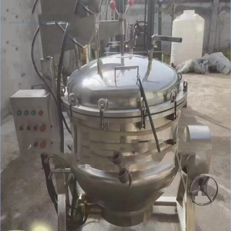 Used 200L meat Zongzi sea cucumber autoclave