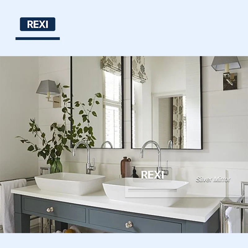 1mm-6mm Silver Mirror Sheet with Factory Wholesale Price