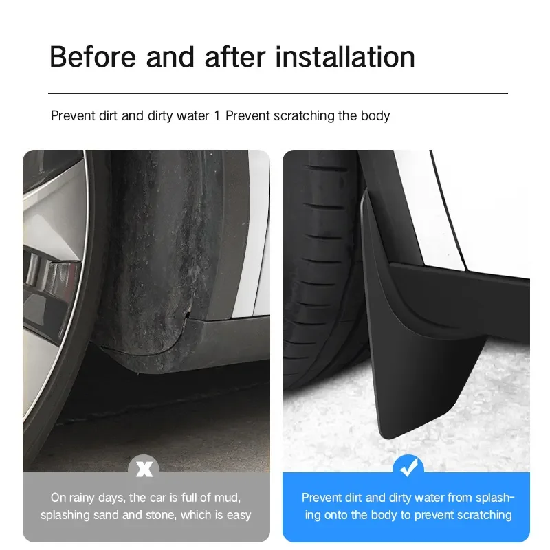 Auto body parts Auto front fender for SAIC Tesla Model Y