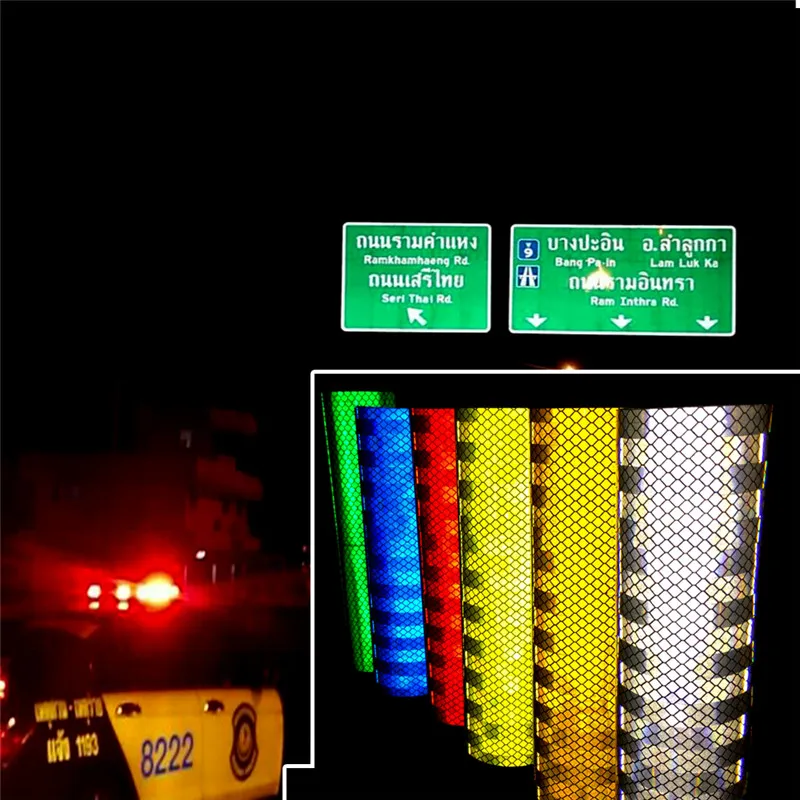 Red Micro Prismatic Vinyl Reflective Engineer Grade EGP Reflective Film Retro-Reflective Sheeting For Traffic Sign