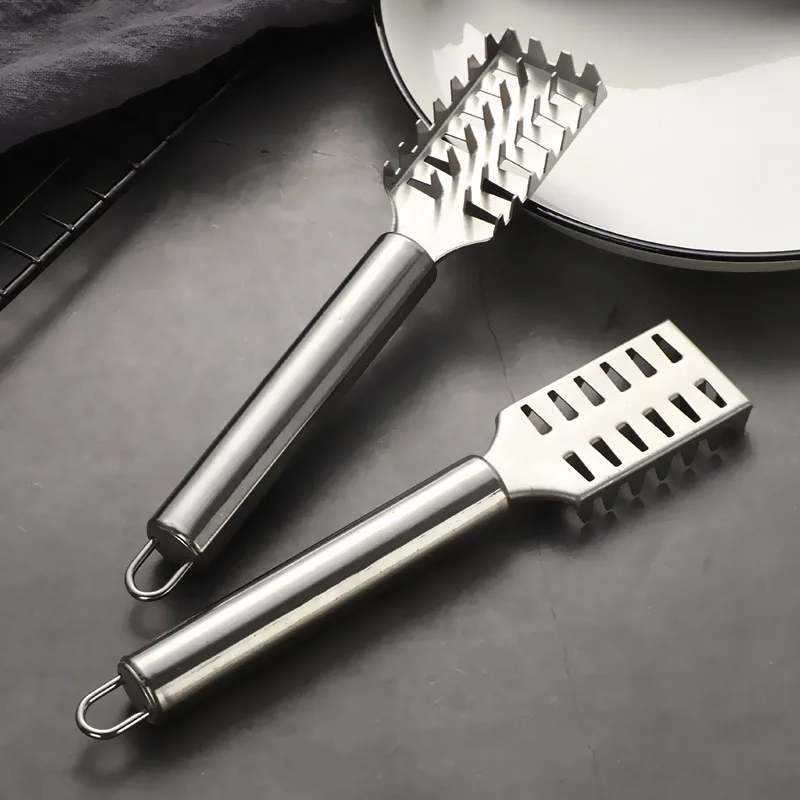 Wholesale Stainless Steel Fish Scales Scraping Graters Fish Cleaning Peeler Scraper