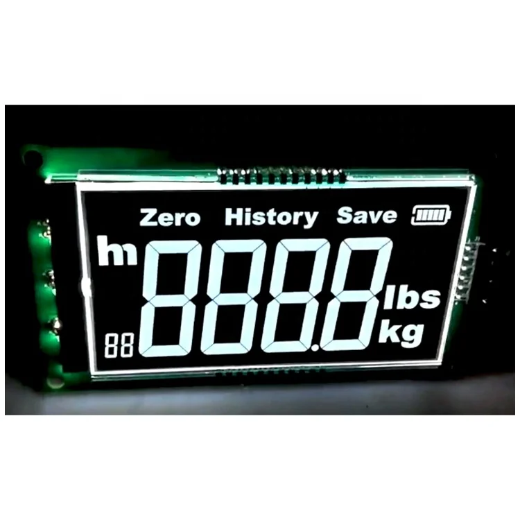 Высококонтрастный дисплей Pantalla Modulo IC Driver IIC I2C SPI VA сегмент COB ЖК-дисплей модули пользовательский размер ЖК HT1621 для весы