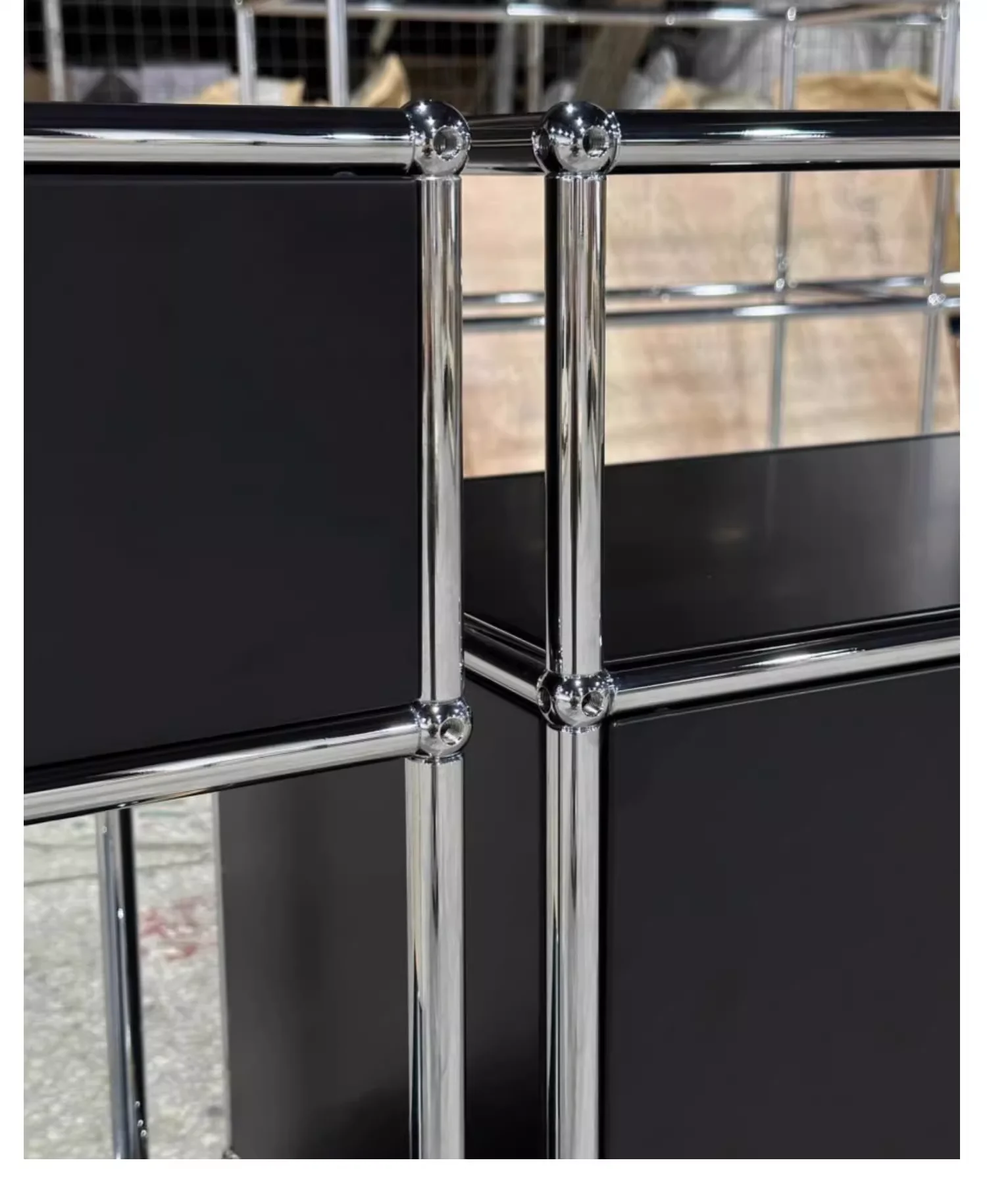 Modern Executive Office Desk USME Modular Furniture with Side Table for Home Office Design Style