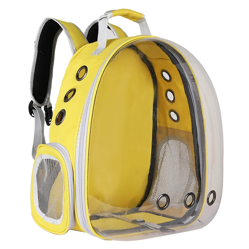 
Pet Travel Carrier Handbag Space Capsule Cat Carrier Bag Breathable Transparent Cat Backpack 