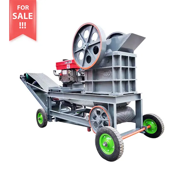 Cheap small mobile portable gold mining jaw crusher plant small stone crusher price in nigeria