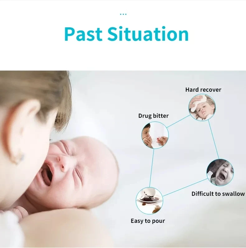Wholesale Bpa Free Small Dose Feeder Silicone Pacifier Liquid Babys Medicine Dispenser with Oral Syringe