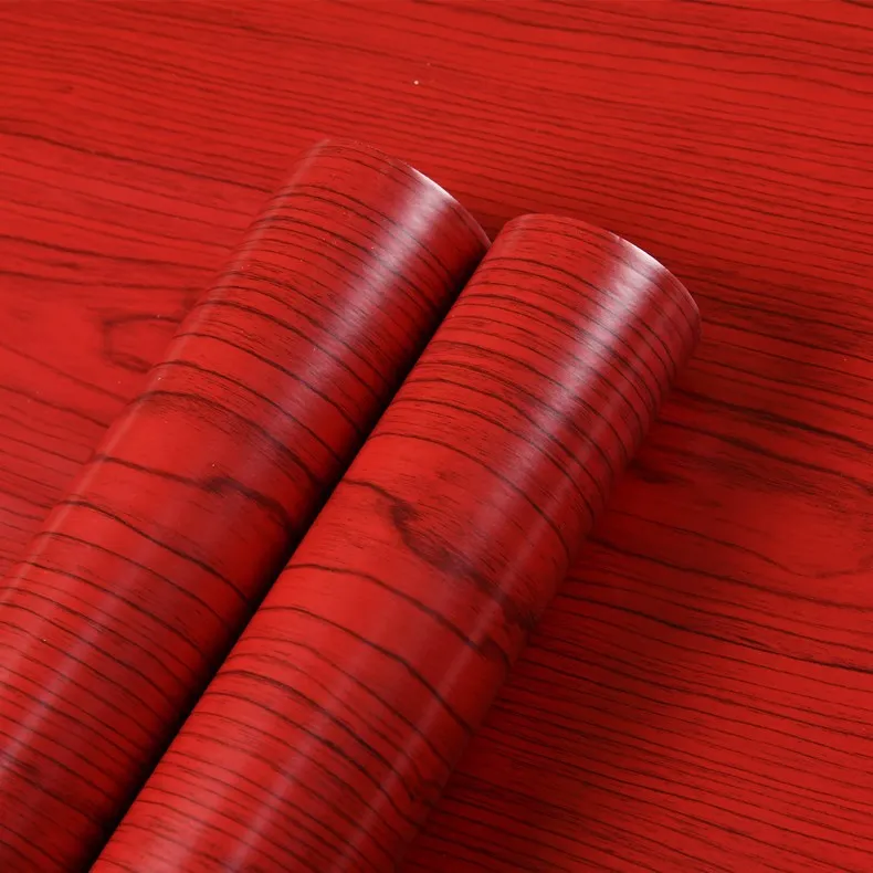 Kitchen Cabinet Furniture Decorative PVC Laminate Film Wood Grain Plastic Membrane for Vacuum Press Manufacturing