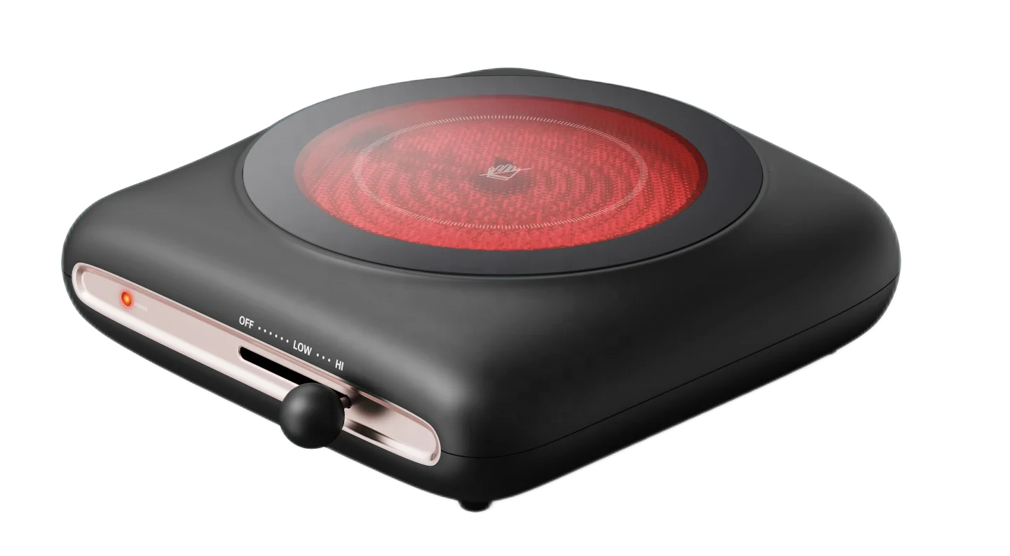 Premium Quality Slide Switch Controls Temperature Mini Hot Plate Cast Iron Electric Cooking