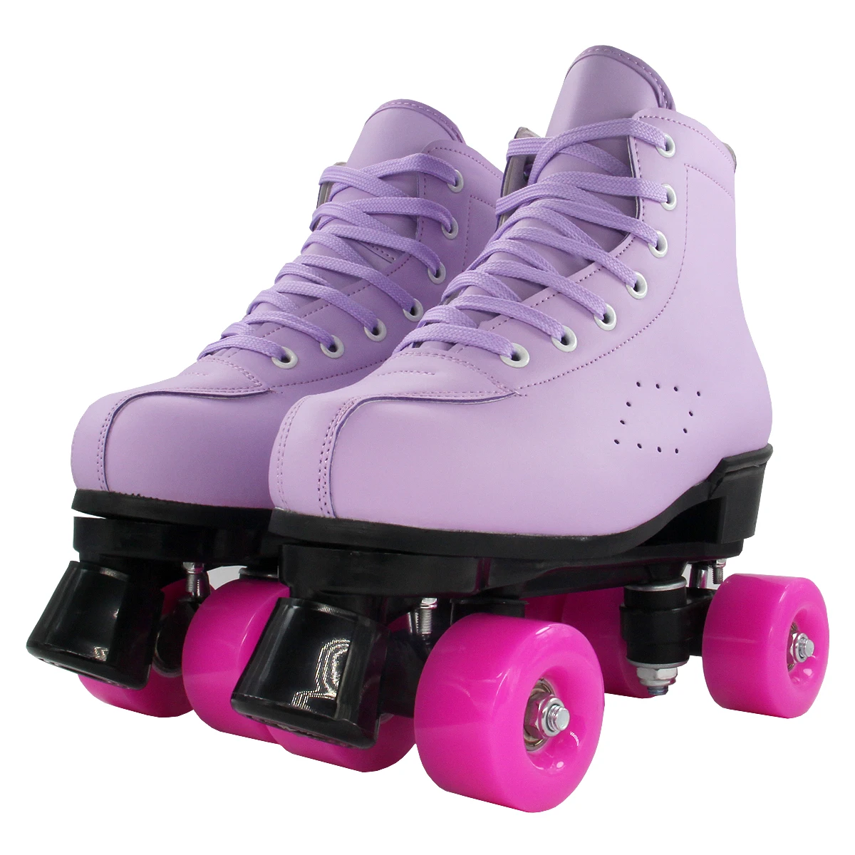 Professional Sports Fashionable Comfortable  violet color ROLLER Skates and 4 wheel roller skates