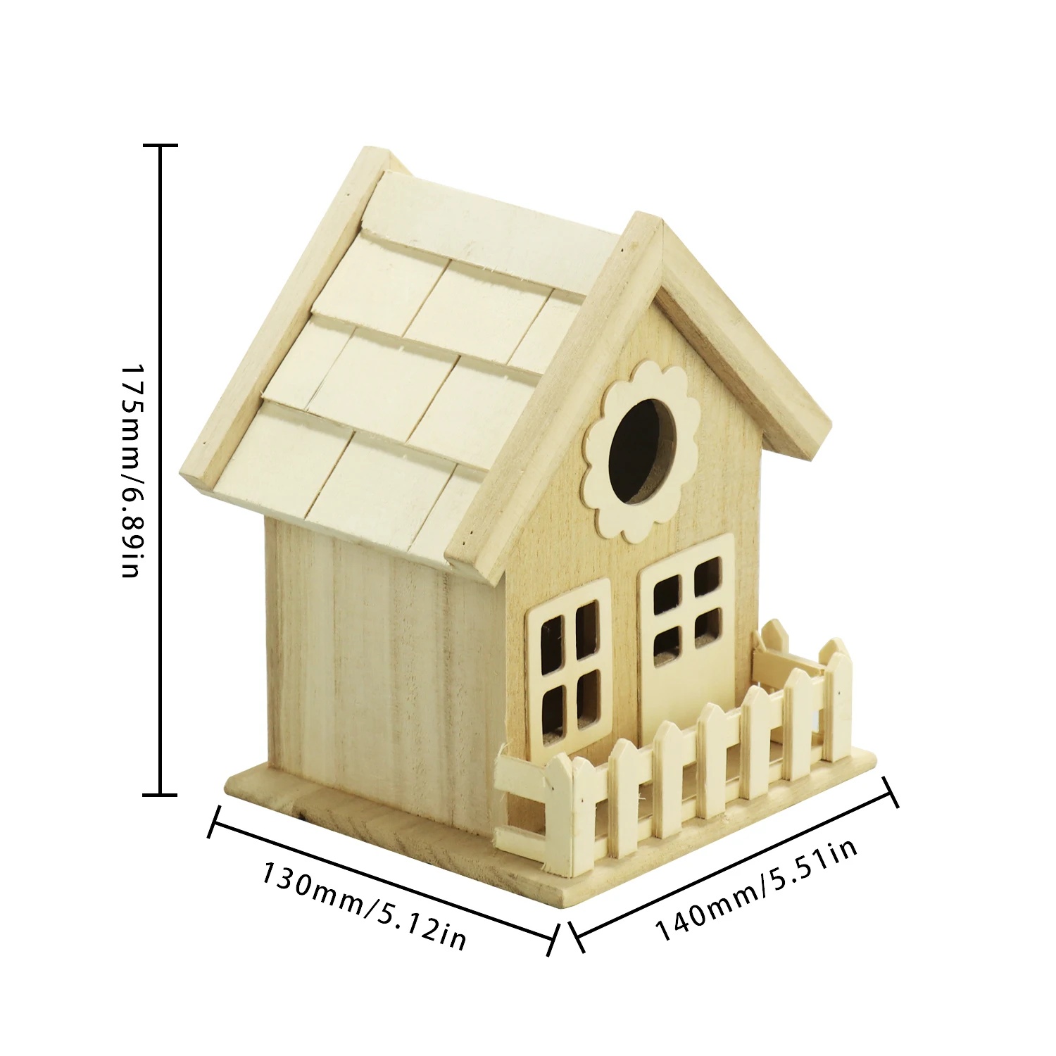 Manufacturers sell directly  outdoor garden decoration wood Bird houses