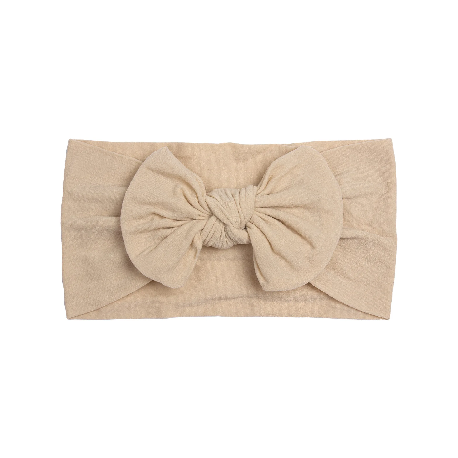 Wholesale Children Kids Hair Band Jewelry Cute Soft Cotton Bows Hair Band Baby Kids Hair Accessories