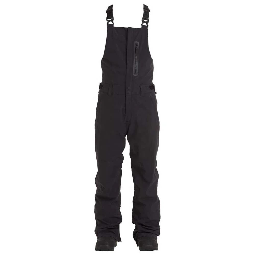 ZN-One pieces winter snow pants suits jumpsuits men suspenders for ski pants