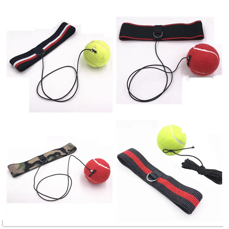 3 pcs per set durable safety speed response improve training reflex ball Muay Thai decompression boxing speedball with headband