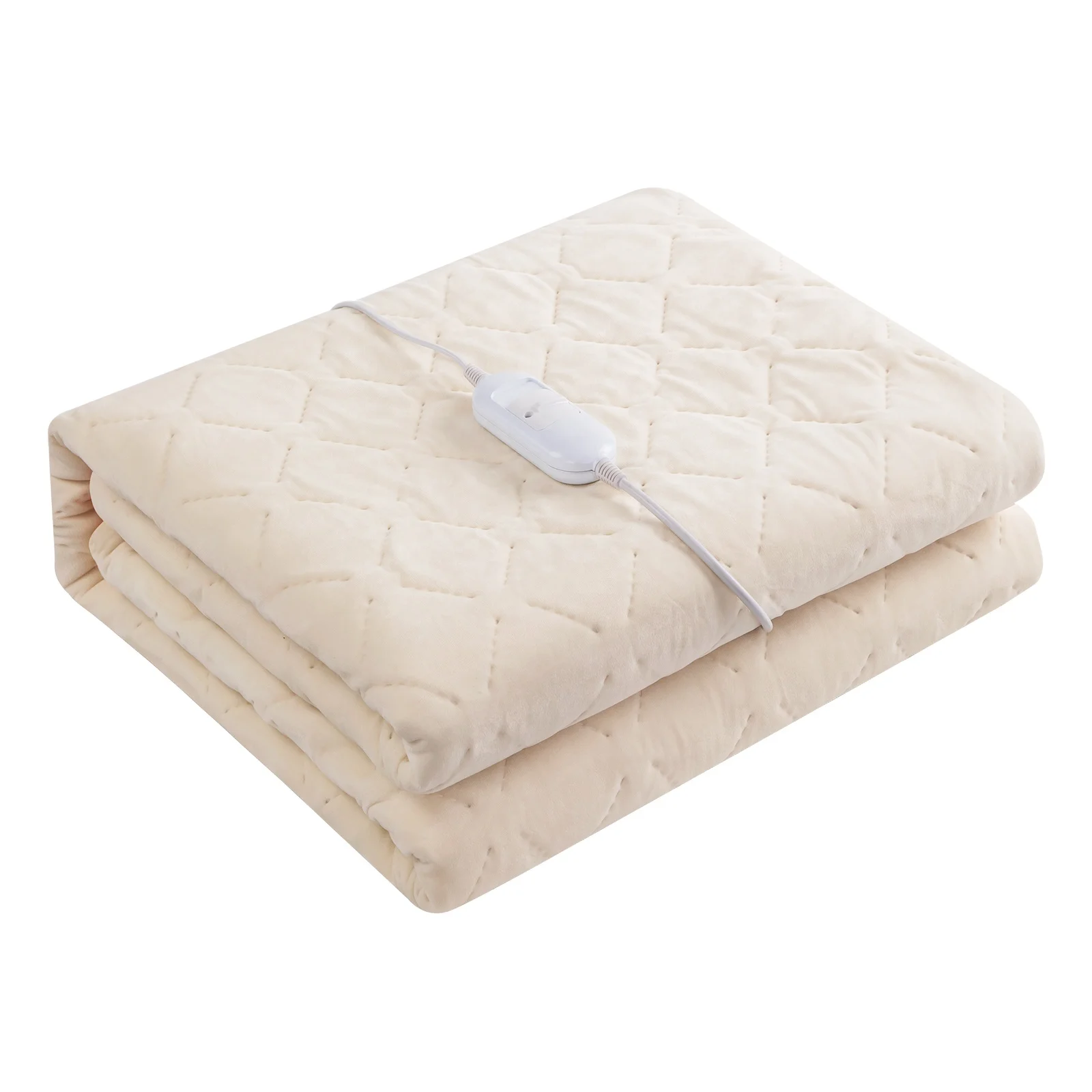 CE/GS Certificate 220 Voltage Electric Blankets Heated Mattress Pad