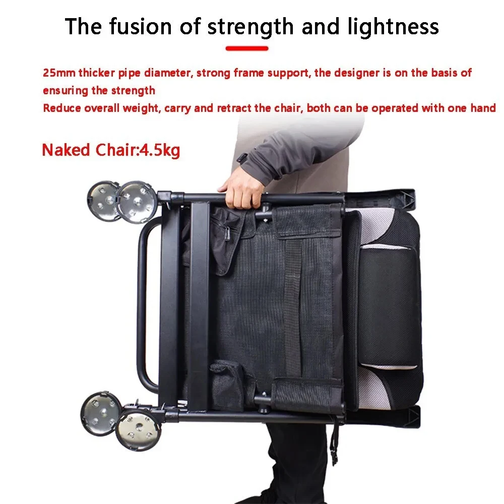 Wholesale Multifunction Outdoor Folding Fishing Chair Portable Foldable Fishing Chairs Folding Fishing Chair
