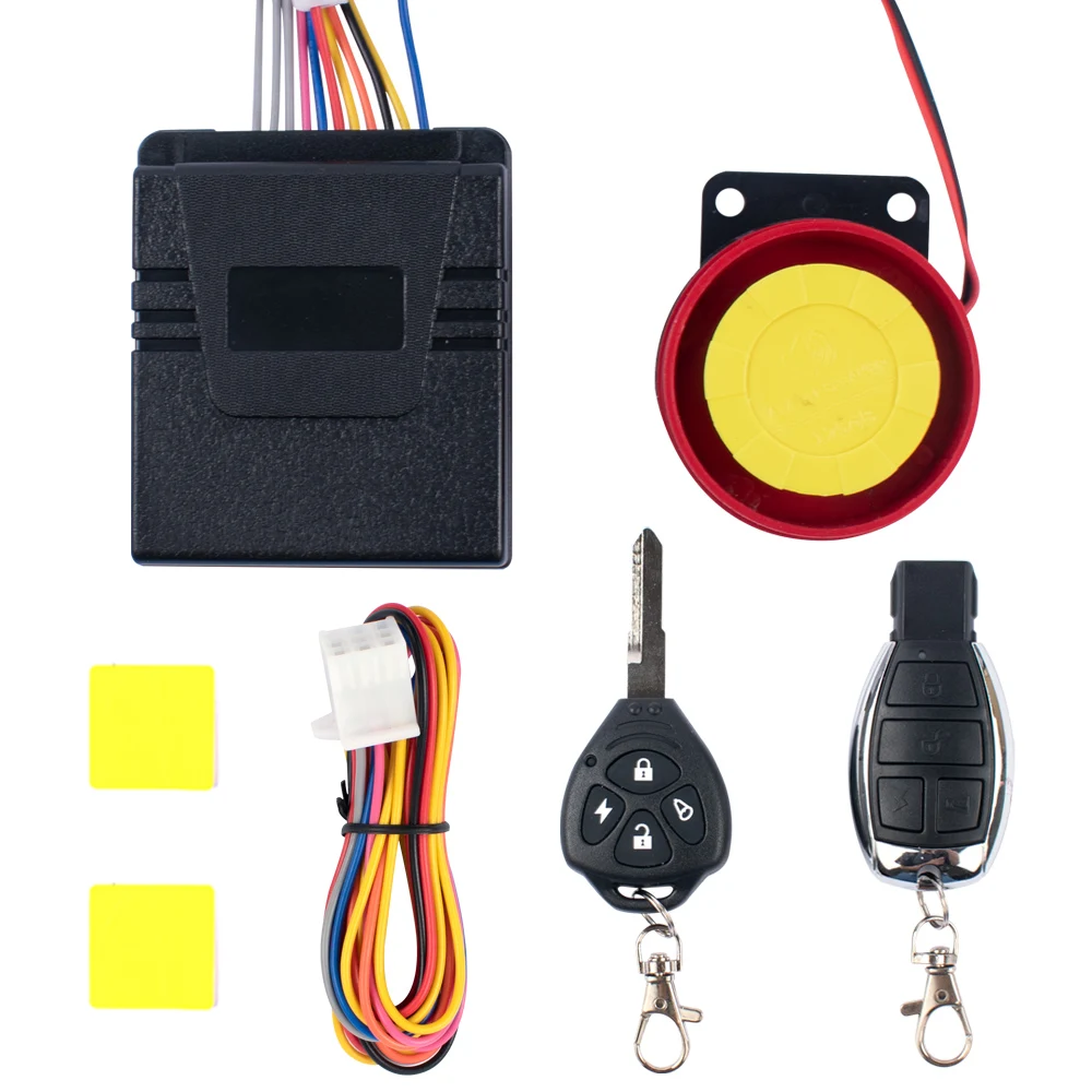 Three dimensional sensing lever 5 125DB tweeter design anti theft far transmission system alarma motos motorcycle alarm