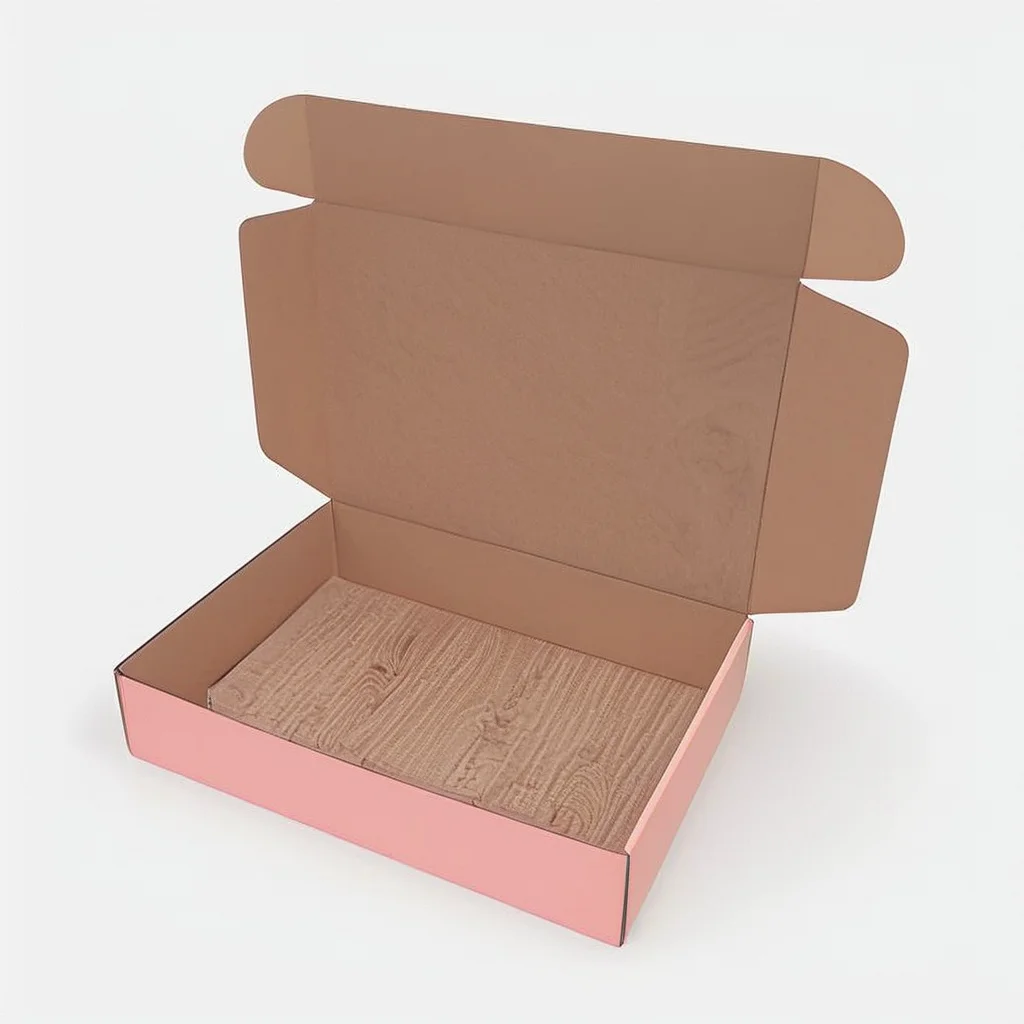 Eco Friendly  branded packing shipping Kraft Paper Carton mailer box clothes product cardboard gift packaging