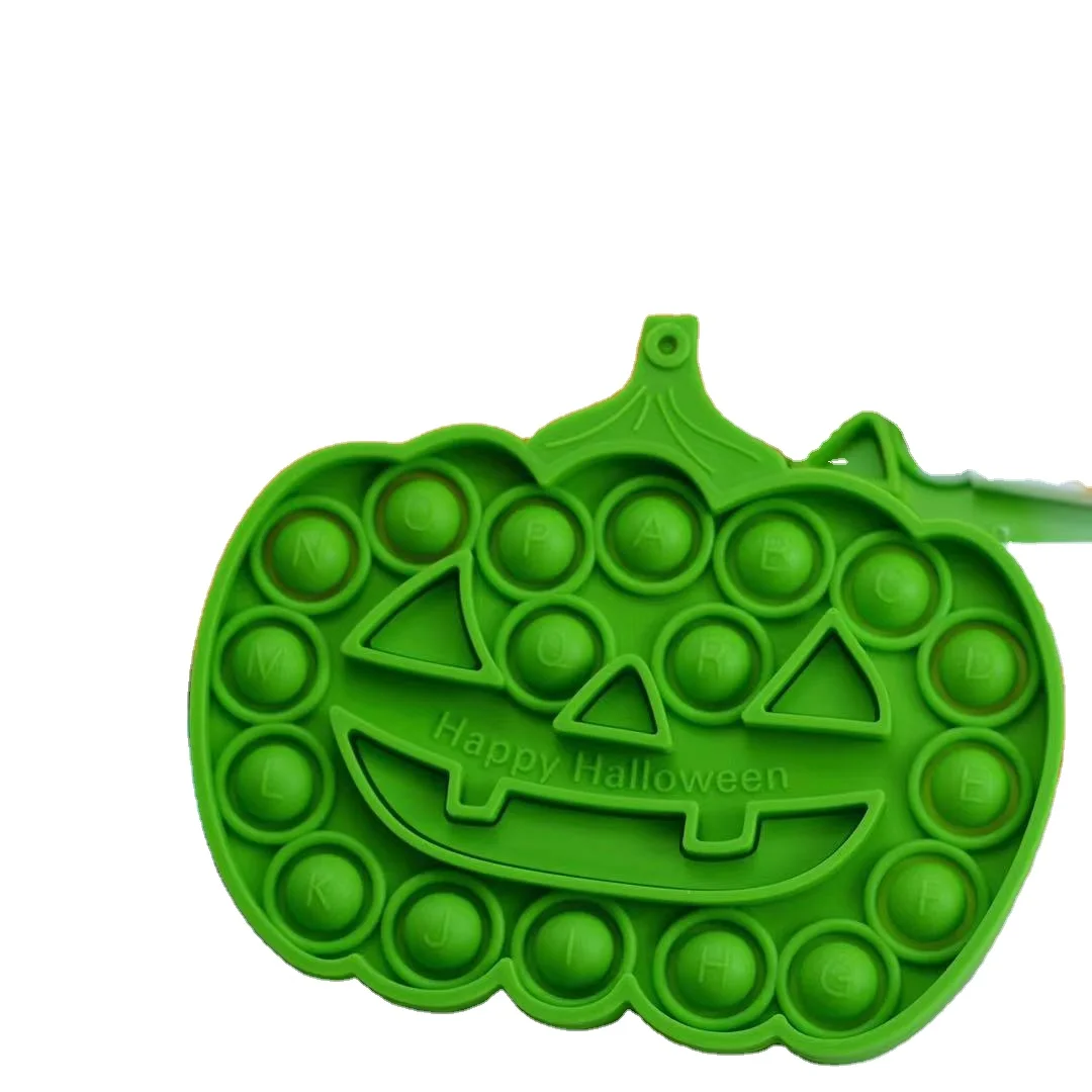 Amazon Hot Sale Push Silicone Pop Bubble Stress Relief Toys Autism Special Needs Fidget Toy Puzzle Sensory Toy