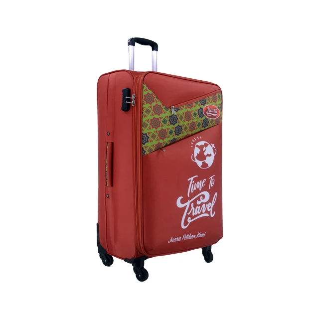 Trolley case custom logo OEM ODM Muslim pilgrimage 4-wheel travel luggage light and super large soft rotating suitcase can be ex