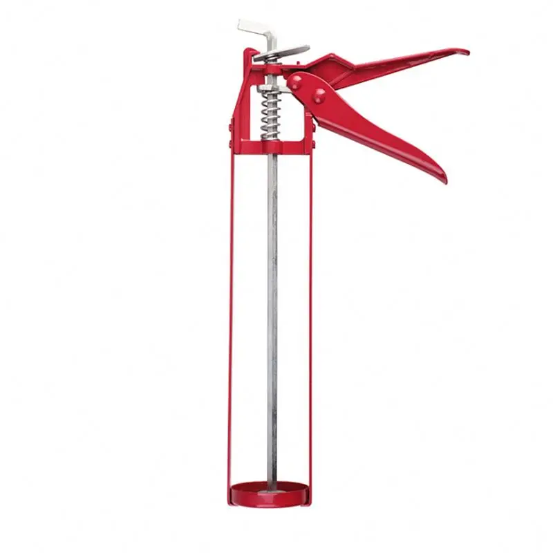 OEM Sealant Silicone Gun with Comfort Grip 9:1 18:1 Thrust Ratio Smooth Round Rod for 10oz Caulk Tubes Caulking Gun