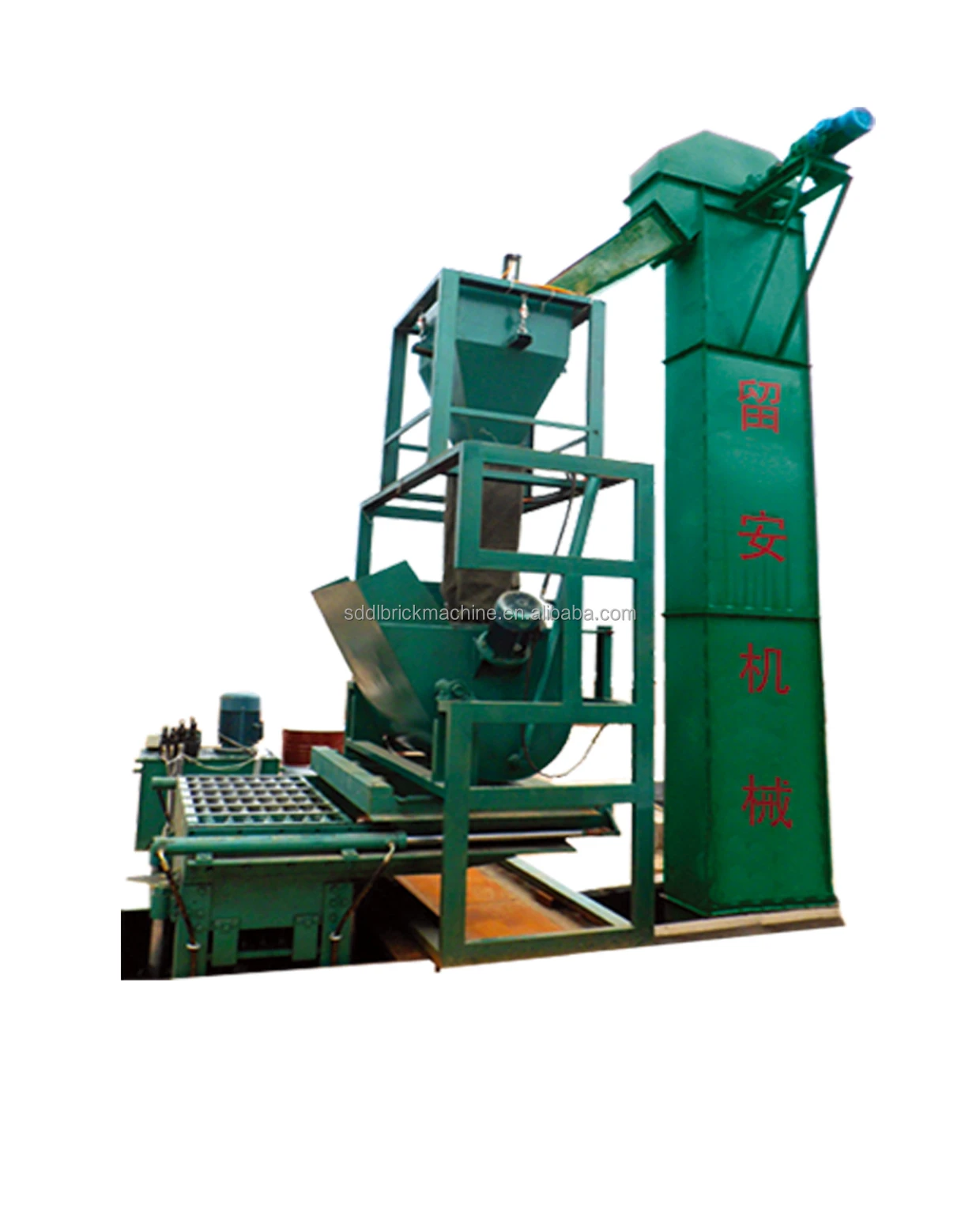 Gypsum decorating block making machine