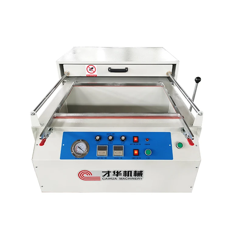China Desktop Automatic thermoforming plastic machine for PVC ABS