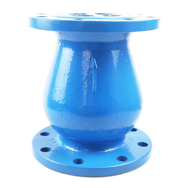 Ductile Iron Flange End Vertical DN50 DN80 DN100 Non Slam Silent Check Valve