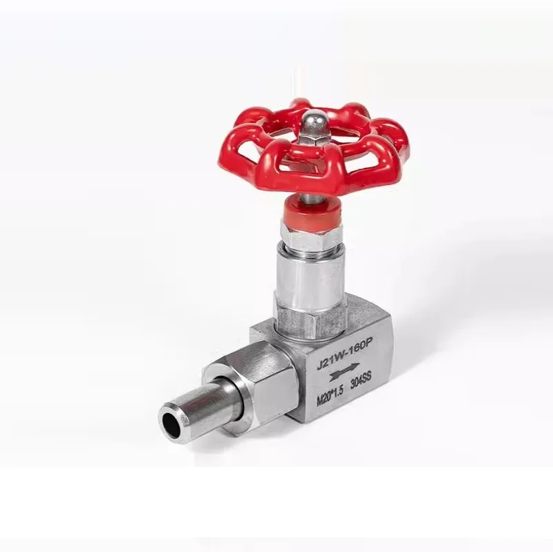 Stainless Steel J21W/J23W-160P Needle Valve High-pressure Welded External Thread Needle Valve Globe Valve