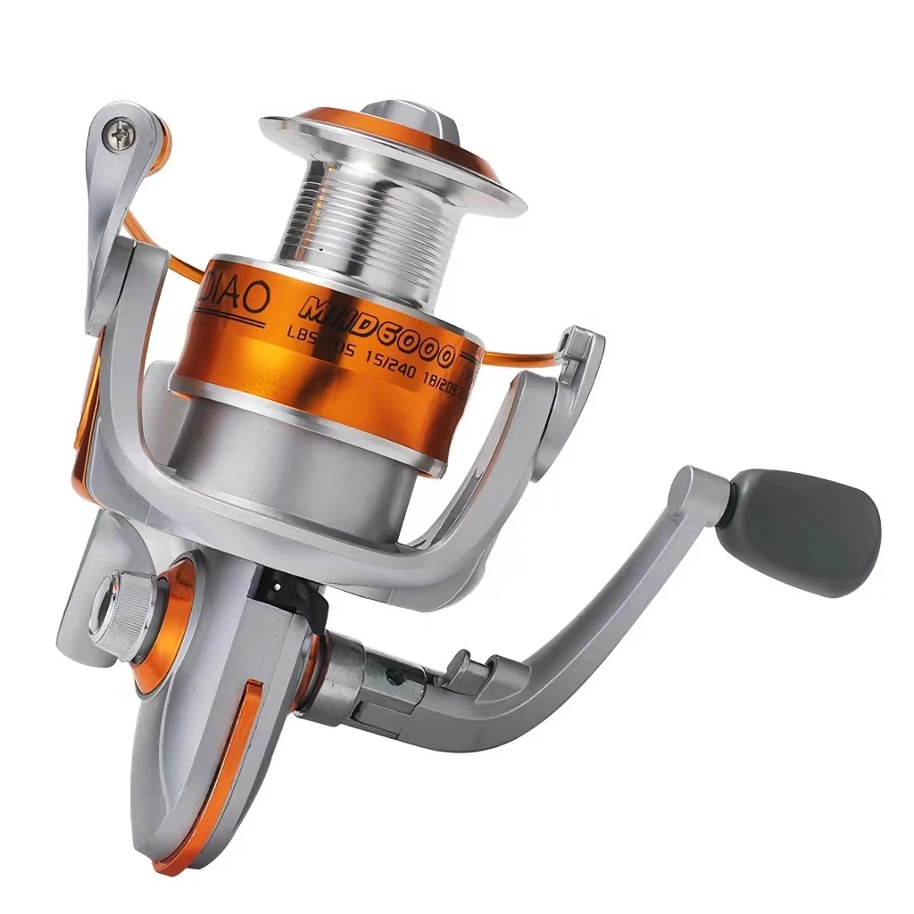 Plastic Steel Metal Spool Spinning Fishing equipment 10KG Drag 5.2:1 Gear Ratio for Saltwater Sea River Stream Fishing Reels