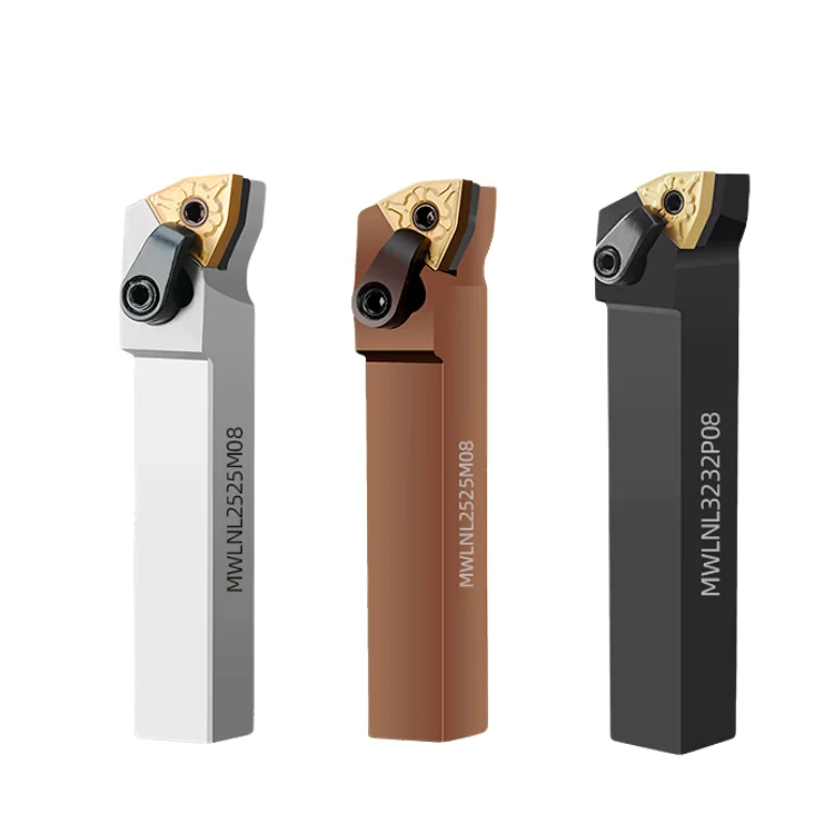 CNC External Turning Tools MWLNR2525M08/MWLNL2020K06 Peach Type lathe tools  Spring Steel Cutting Tools
