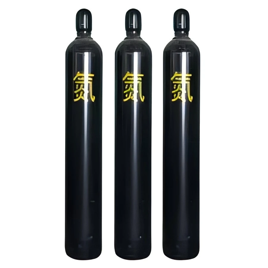 Хорошая цена 40L 47L 150bar промышленный азотный газовый баллон