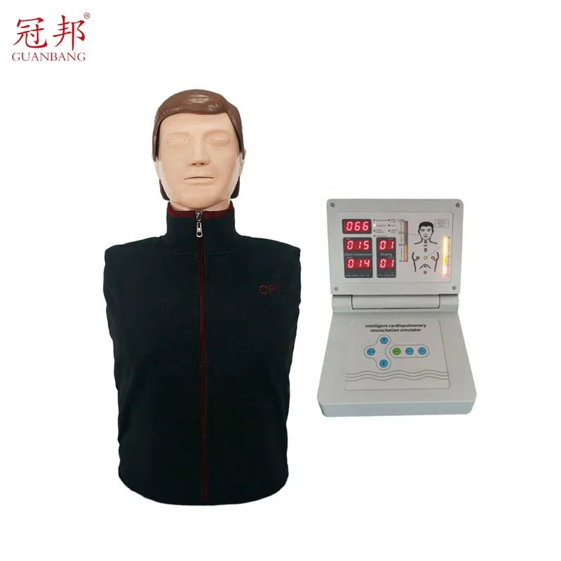 Simulator human adult doll puppen first aid skills cpr manikins training half body cpr mannequin