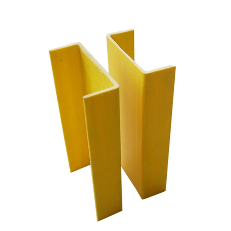 80*30*3mm grp glassfiber fiberglass u channel frp pultruded profile