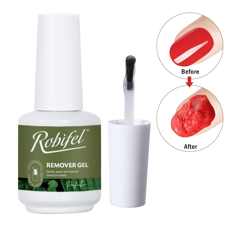 robifel NAIL private label Magic Remover gel Soak off Gel Lacquer Polish Nail OEM Removing Gel polish